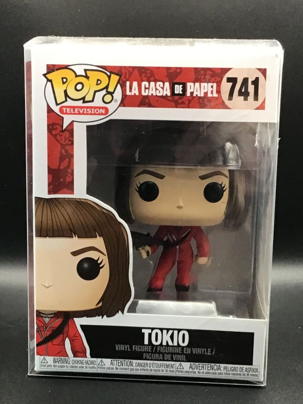 Funko Pop Tokio #741 La Casa de Papel Money Heist w/Pop Protector New In Box
